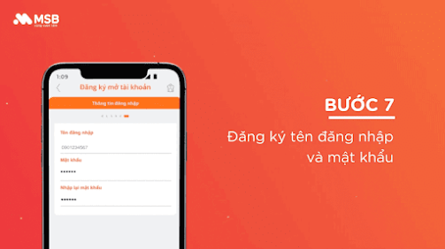 Mở tài khoản ngân hàng MSB online