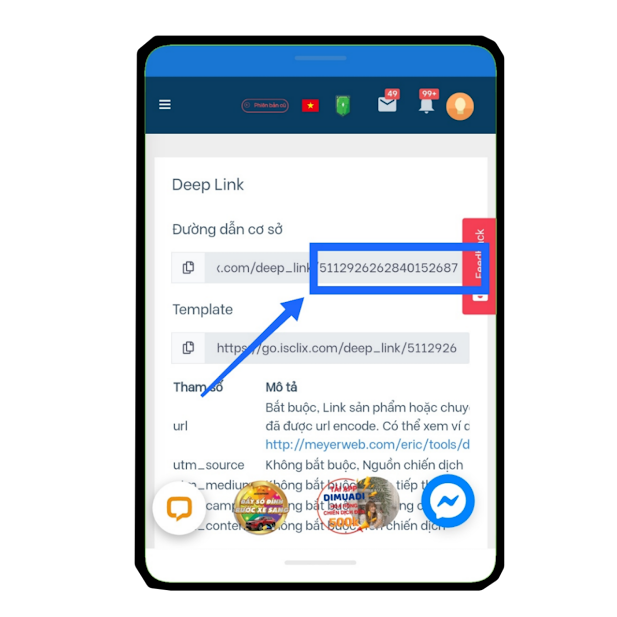 tạo website mã giảm giá