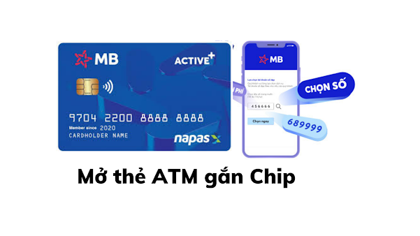 mở thẻ mb bank gắn chip