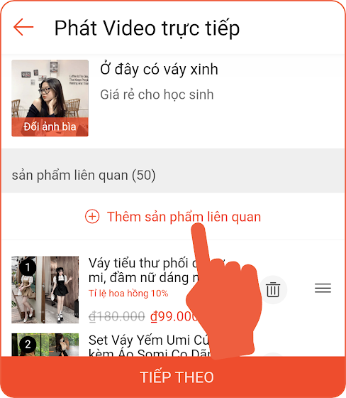 Livestream Shopee kiếm tiền với tiếp thị liên kết