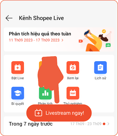 Livestream Shopee kiếm tiền với tiếp thị liên kết