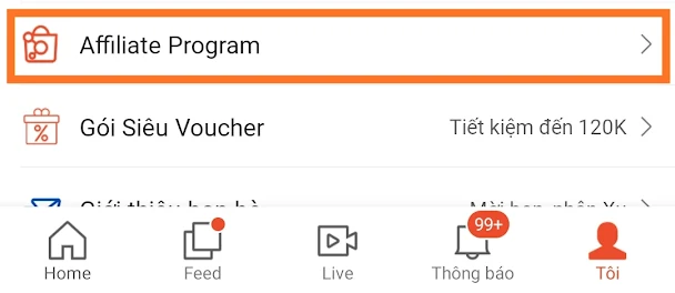 Xem báo cáo hoa hồng trên ứng dụng Shopee Xem báo cáo hoa hồng trên ứng dụng Shopee
