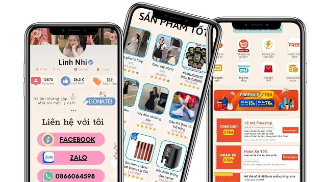 tạo bio link bằng canva